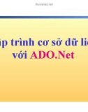 Bài giảng Lập trình cơ sở dữ liệu với ADO.Net