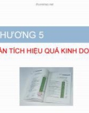 CHƯƠNG 5 PHÂN TÍCH HIỆU QUẢ KINH DOANH