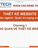 Bài giảng Thiết kế Website: Chương 1 - ThS. Dương Thành Phết