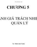 Bài giảng Kế toán quản trị: Chương 5 - TS. Trần Văn Tùng