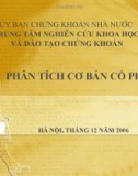 Phân tích cơ bản cổ phiếu