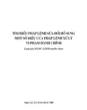 Pháp lệnh xử lý vi phạm hành chính - Pháp lệnh sửa đổi bổ sung: Phần 1