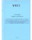 Tài liệu khóa tập huấn: Cập nhật các quy định mới nhất của pháp luật lao động có hiệu lực từ ngày 1/3/2015, cập nhật sửa đổi sửa đổi, bổ sung trong Luật BHXH năm 2015