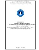 Giáo trình Kinh tế quốc tế (Nghề: Kế toán hành chính sự nghiệp - Cao đẳng) - Trường Cao đẳng Cộng đồng Đồng Tháp