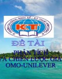 Phân tích giá của Omo-Unilever