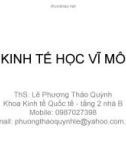 Bài giảng Kinh tế học vĩ mô: Chương 6 - ThS. Lê Phương Thảo Quỳnh