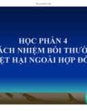 Bài giảng Những quy định chung về trách nhiệm bồi thư thường thiệt hại ngoài hợp đồng