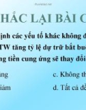 Bài giảng Tài chính và tiền tệ: Bài 4 - ThS. Nguyễn Thùy Dung