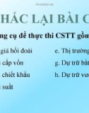 Bài giảng Tài chính và tiền tệ: Bài 3 - ThS. Nguyễn Thùy Dung