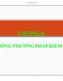 Bài giảng Kiểm toán - Chương 6: Hệ thống phương pháp kiểm toán