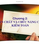 Bài giảng môn Lý thuyết kiểm toán: Chương 2