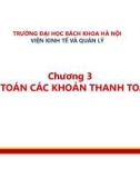 Bài giảng Kế toán công: Chương 3 - GVC.TS. Nguyễn Thị Phương Dung