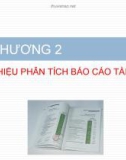 Bài giảng Báo cáo tài chính - Chương 2 Giới thiệu về phân tích báo cáo tài chính