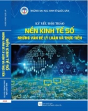 Kỷ yếu Hội thảo Quốc gia: Nền kinh tế số những vấn đề lý luận và thực tiễn