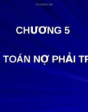 Kế toán nợ phải trả 1