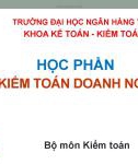 Bài giảng Kiểm toán doanh nghiệp - Chương 0