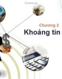 Bài giảng Thống kê ứng dụng: Chương 2 - TS. Bùi Lê Anh Tuấn