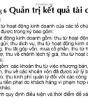 Bài giảng Quản trị ngân hàng: Chương 6 - PGS, TS. Trần Huy Hoàng