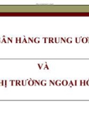 Vấn đề 13: NGÂN HÀNG TRUNG ƯƠNG VÀ THỊ TRƯỜNG NGOẠI HỐI