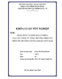 Khóa luận tốt nghiệp: Phân tích và định giá cổ phiếu của các công ty tăng trưởng niêm yết trên thị trường chứng khoán Việt Nam