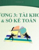 Bài giảng Nguyên lý kế toán: Chương 3 - TS. Trần Thị Kim Anh