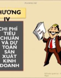 Bài giảng Kế toán quản trị: Chương 4 - ThS Hồ Thị Thanh Ngọc