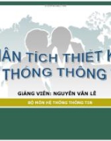 Bài giảng Phân tích hệ thống thông tin - Nguyễn Văn Lễ