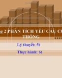 Bài giảng Phân tích & thiết kế hệ thống thông tin: Chương 2 - CĐ CNTT Hữu nghị Việt Hàn