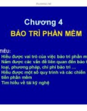 Bài giảng Phát triển vận hành và bảo trì phần mềm - Chương 4