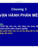 Bài giảng Phát triển vận hành và bảo trì phần mềm - Chương 3