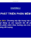 Bài giảng Phát triển vận hành và bảo trì phần mềm - Chương 2