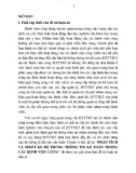 Tóm tắt Luận án Tiến sĩ: Phân tích và thiết kế hệ thống thông tin kế toán trong các bệnh viện công