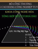 Bài thuyết trình Tổng hợp hữu cơ hóa dầu