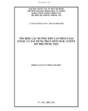 Khóa luận cử nhân Tin học: Tìm hiểu các hướng tiệp cận phân loại email và xây dựng phần mềm mail client hỗ trợ tiếng Việt