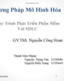 Bài thuyết trình: Quy trình phát triển phần mềm với SDLC