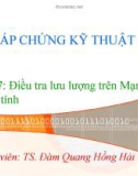 Bài giảng Pháp chứng kỹ thuật số: Bài 7 - TS. Đàm Hồng Hải