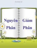 Bài thuyết trình: Nguyên phân và giảm phân