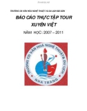 TRƯỜNG CĐ VĂN HÓA NGHỆ THUẬT VÀ DU LỊCH SÀI GÒNBÁO CÁO THỰC TẬP TOUR XUYÊN_7