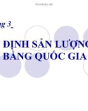 Bài giảng Kinh tế học vĩ mô: Chương 3 - Hà Minh Phước (Dành cho lớp công thương)