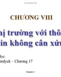 Bài giảng Kinh tế học vi mô: Chương VIII - TS. Nguyễn Quỳnh Hoa