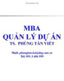 Bài giảng Quản lý dự án: Chương 1 - TS. Phùng Tấn Việt