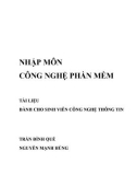 Bài giảng Nhập môn Công nghệ phần mềm: Phần 2