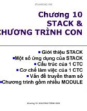 Cấu trúc máy tính - Chương 10