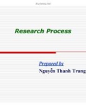 Bài giảng Research Process - Nguyễn Thanh Trung