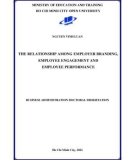 Tiếng anh Luận án Tiễn sĩ Quản trị kinh doanh: Mối quan hệ giữa thương hiệu nhà tuyển dụng, sự gắn kết của nhân viên và hiệu quả làm việc của nhân viên