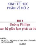 Bài giảng Kinh tế học - Phần vĩ mô 2: Bài 6