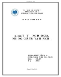 Tiểu luận môn triết học: Tư tưởng triết học Đạo gia, giá trị và hạn chế