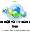 Bài giảng Bảo mật và an toàn dữ liệu - Hà Quốc Trung