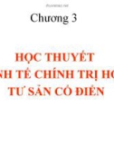 Bài giảng Lịch sử các học thuyết kinh tế: Chương 3 - TS. Nguyễn Tấn Phát