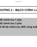 Bài giảng Điện tử công suất và điều khiển động cơ: Chương 2 - Nguyễn Thị Hồng Hạnh